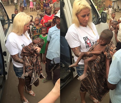  Danish Woman Rescues Nigerian Baby Boy Abandoned For Witchcraft In Uyo Akwa Ibom State