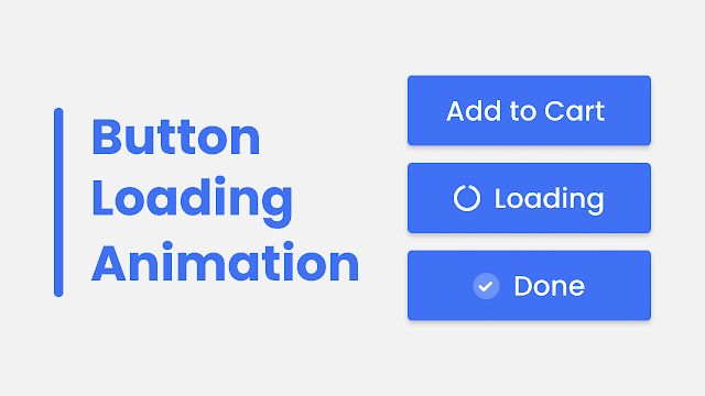 Button Loading Animation in HTML CSS & JavaScript