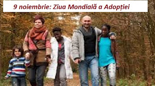 9 noiembrie: Ziua Mondială a Adopției