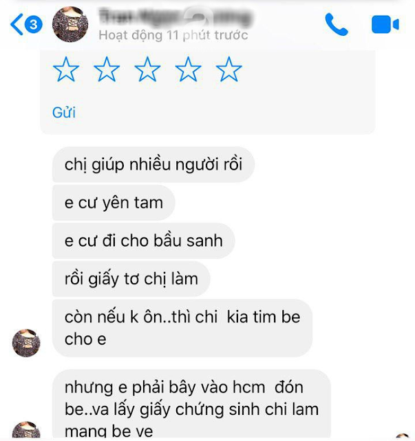 T.N.P ngoài việc làm giả được giấy tờ cũng sẵn sàng môi giới em bé khi khách hàng có nhu cầu