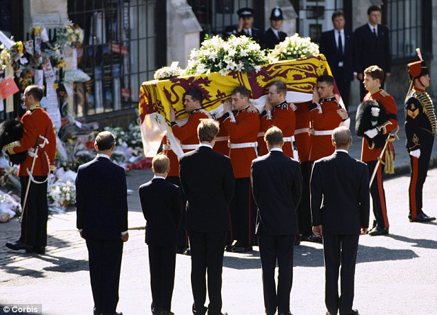 princess diana funeral. in Princess Diana funeral