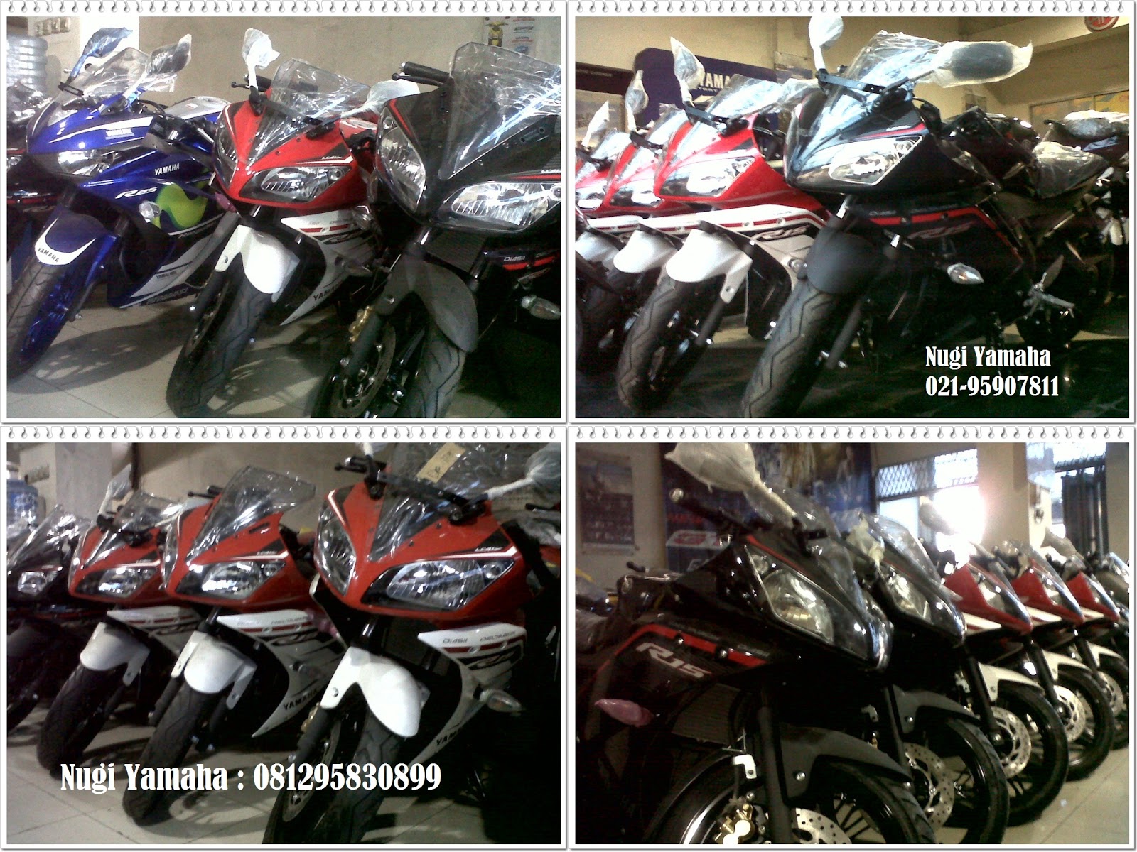 Price List Kredit Motor Yamaha YZF R15 R15 Movistar Tech3