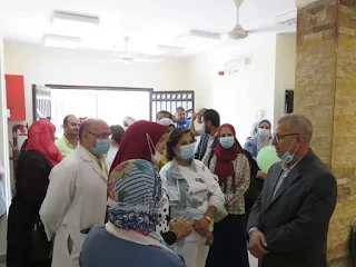 رئيس جهار مدينة العبور الجديدة يعلن افتتاح المركز الطبي بحي الحرية