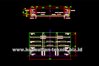 Gambar-Jembatan-Gelagar-Beton-Bertulang-Balok-T-Kelas-C-Bentang-7-Meter-Format-DWG-Autocad-02