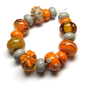 Lampwork glass beads