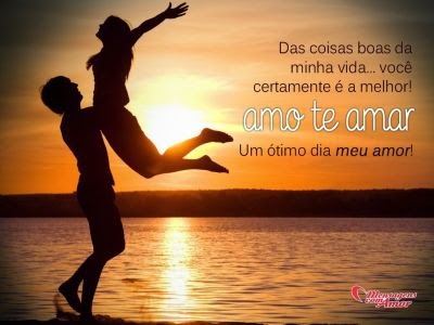 Msg de Bom dia Meu Amor pata Facebook - Frases para Facebook