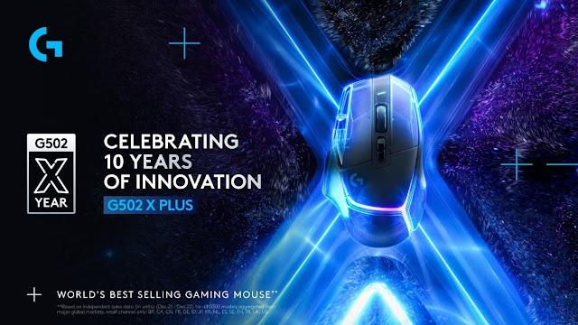 Logitech G502 gaming mouse marks 10 years with bundle promo