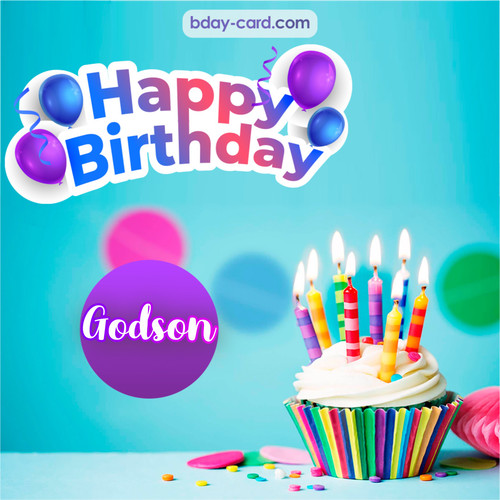happy birthday godson gif