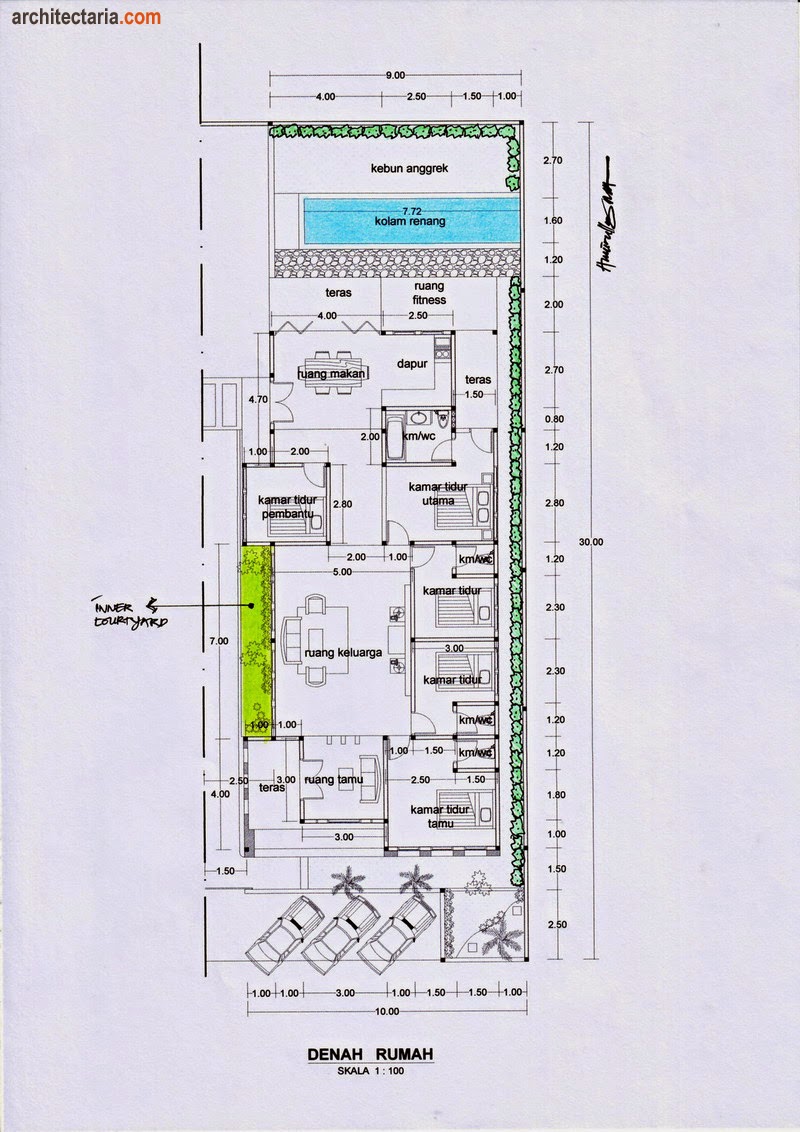 Gambar Model Rumah Ukuran 7x10 Gambar Oz