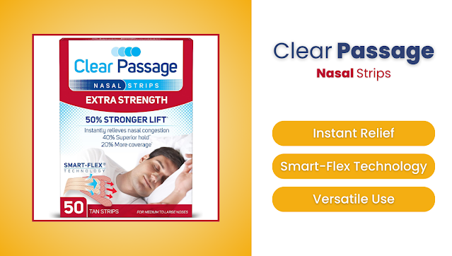 Clear Passage Nasal Strips