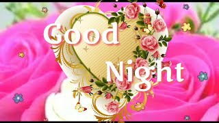 good night images with heart