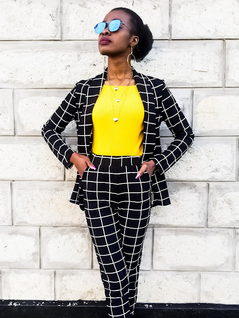 A Fun way To Style A Pantsuit For Ladies