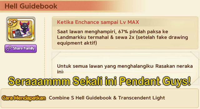 [Update Pendant Get Rich] Rilis Pendant Hell Guidebook Bagus Atau Tidak ya ? 