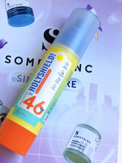 Somethinc HOLYSHIELD! UV Watery Sunscreen Shake Mist Review