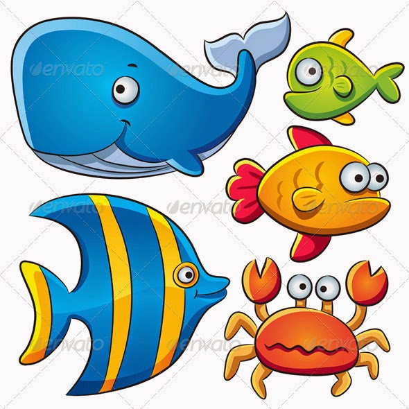 Fish Cartoon Characters