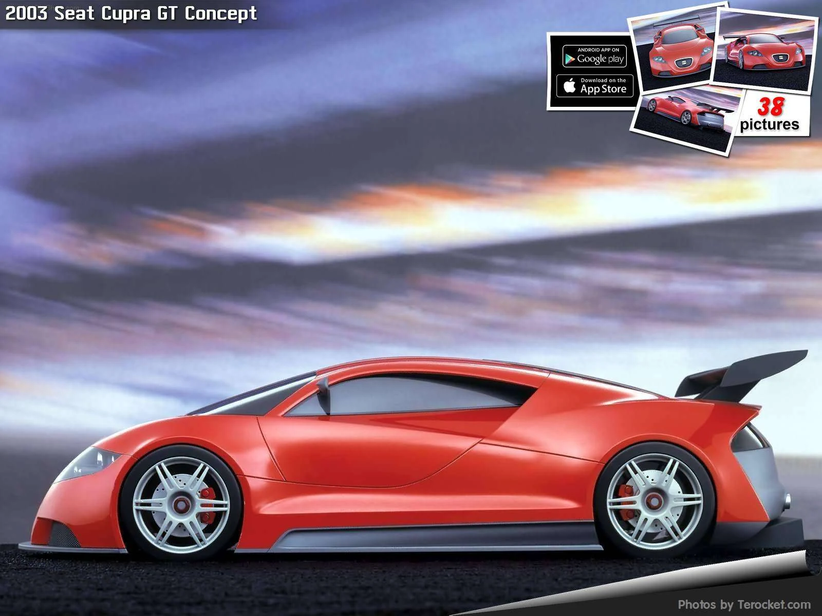 Hình ảnh xe ô tô Seat Cupra GT Concept 2003 & nội ngoại thất