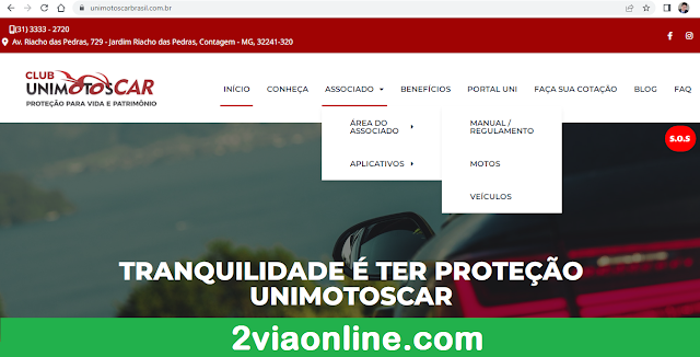 2Via UniMotosCar Proteção Veicular