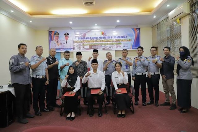 Wawako serahkan SK CPNS tamatan STTD tahun 2022