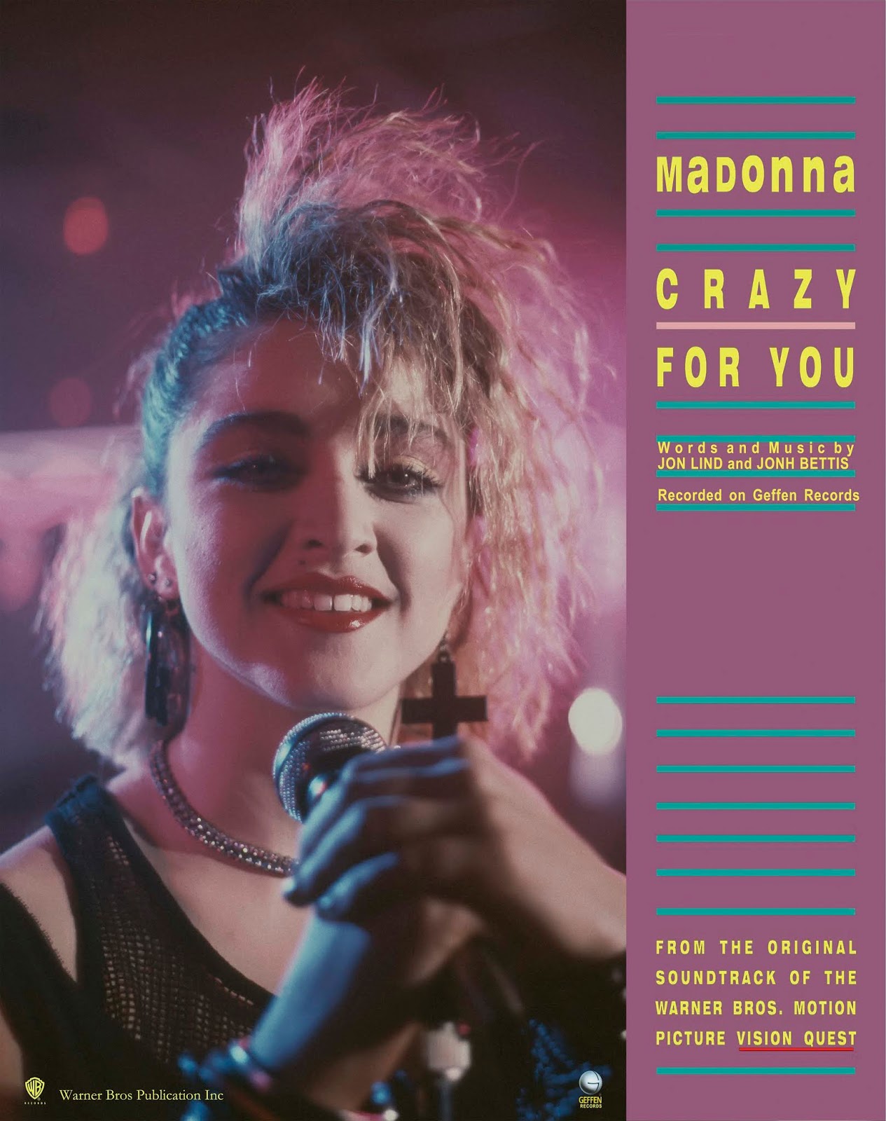 Madonna Crazy For You Cover