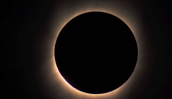 Full Solar Eclipse Image