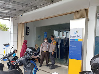 Patroli Dialogis QR3214A polsek Batujaya ke Perbankan