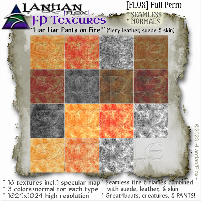 Liar Liar Pants on Fire FP Textures