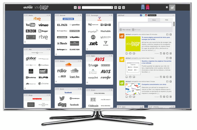  Atchus, una página de inicio para todos tus dispositivos