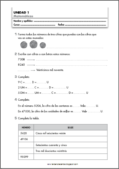 http://www.primerodecarlos.com/TERCERO_PRIMARIA/septiembre/unidad1/fichas/mates/ficha1.pdf