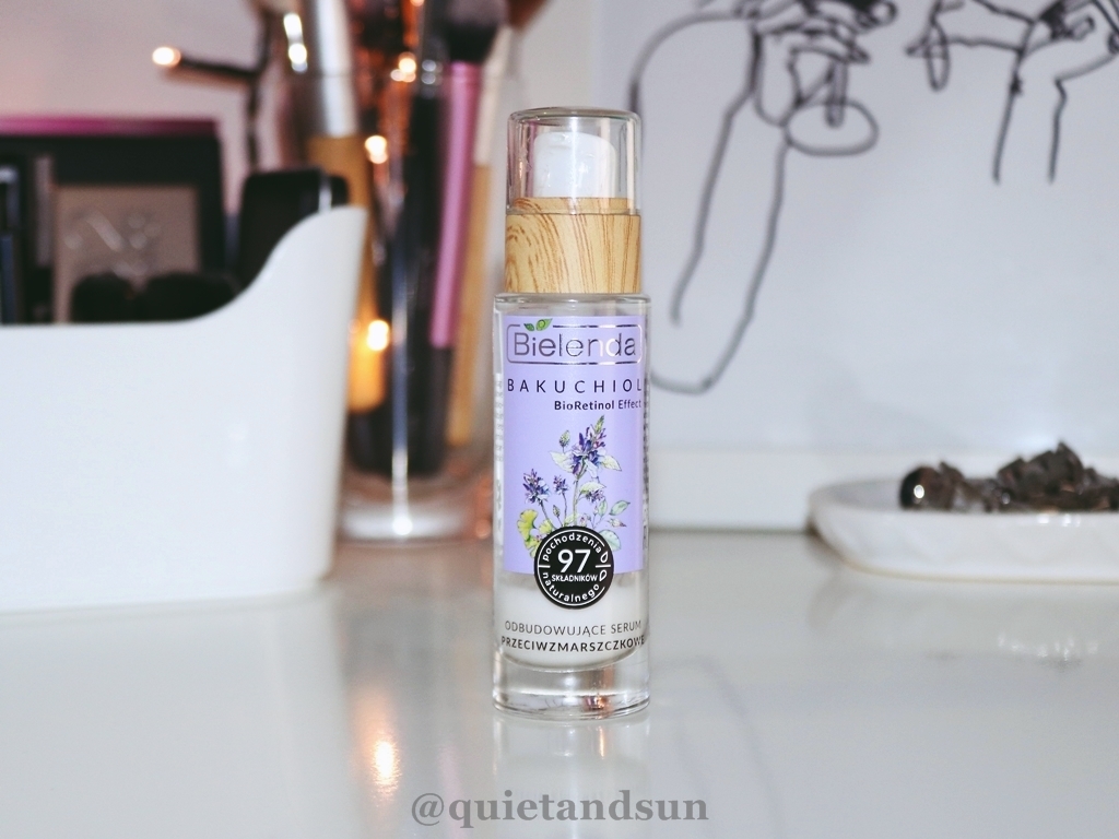 Bielenda, Bakuchiol BioRetinol Effect, Odbudowujące serum przeciwzmarszczkowe na dzień i na noc