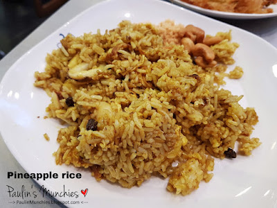 Pineapple fried rice - Porn's Sexy Thai Food at Star Vista - Paulin's Munchies