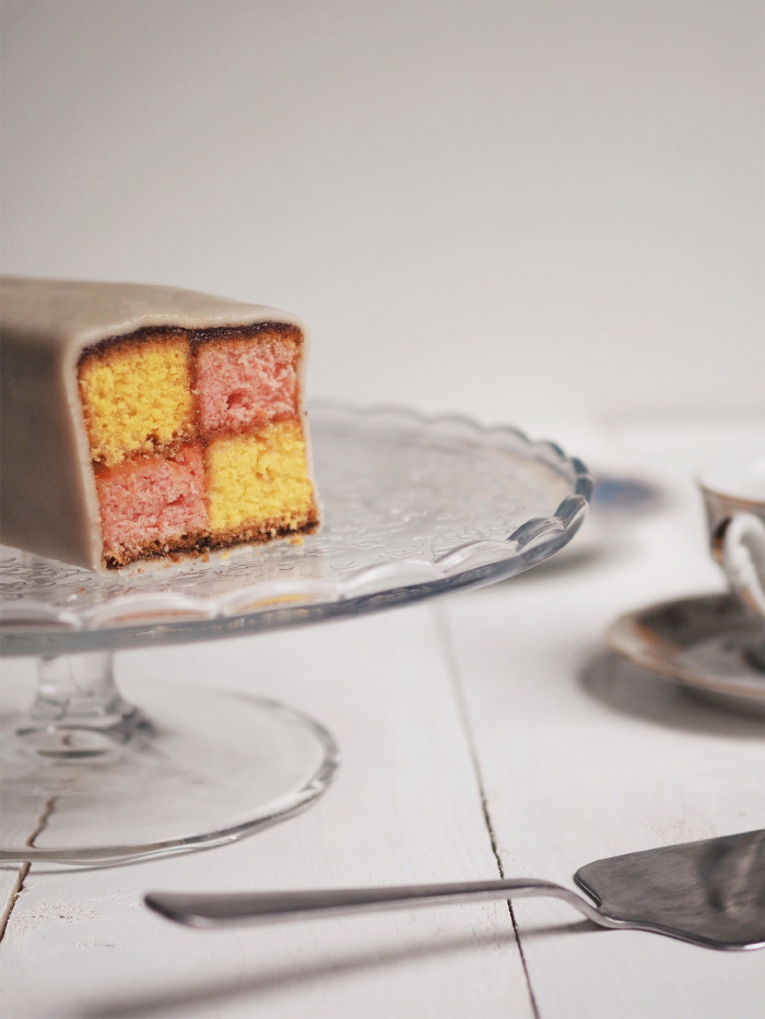 Battenberg Cake A L Heure Du Tea Time Louise Grenadine Blog Slow Lifestyle A Lyon