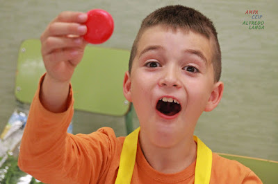 Cocinando en el CEIP Alfredo Landa