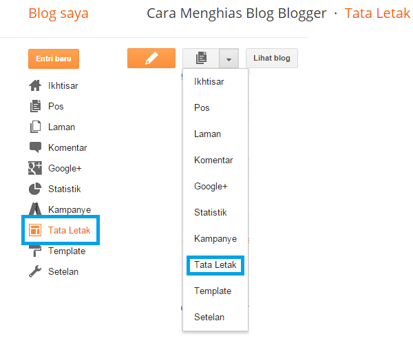 Panduan Dasar Cara Menghias Blog Blogger