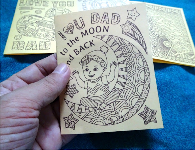 Father's Day Card sample print