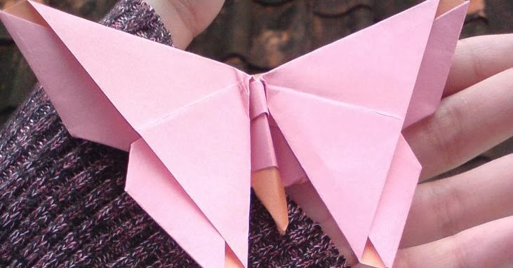 Ada Nampak Bulu Ayam Saya Cara Membuat  Origami  Bentuk 