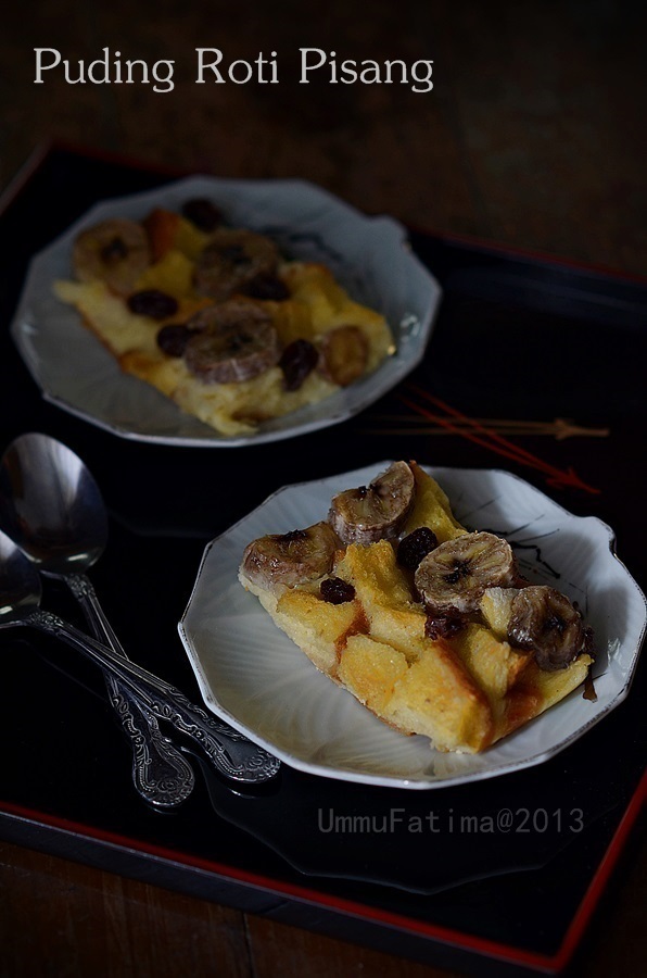 Simply Cooking and Baking: Puding Roti Pisang