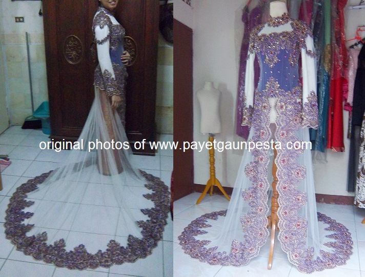 Payet Gaun Pesta Desain Baju Pesta Kebaya Modern dan 