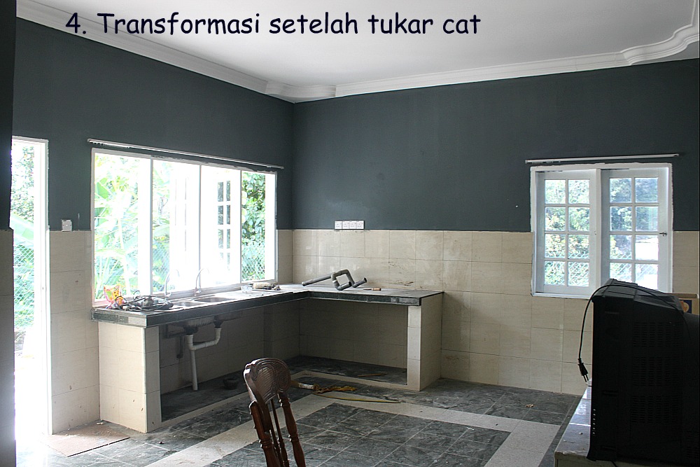 Dapur Warna  Kelabu Desainrumahid com