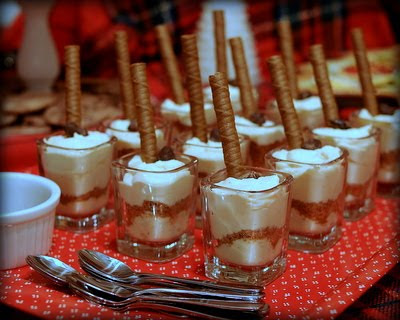 Mini Tiramisu Cups with Pralines