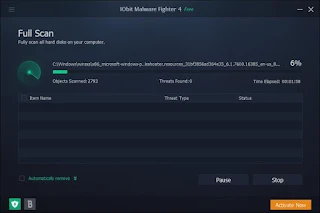 IObit Malware Fighter program hunter malware