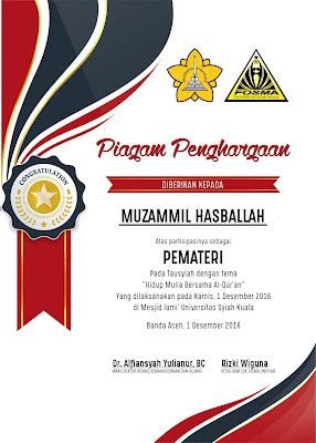 Download Template Sertifikat Piagam Penghargaan Elegan ...