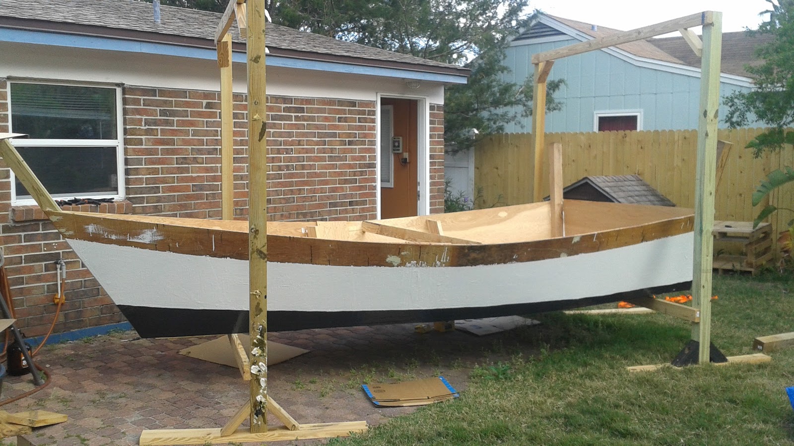 jose's diy ideas : walter baron's 16' lumber yard skiff