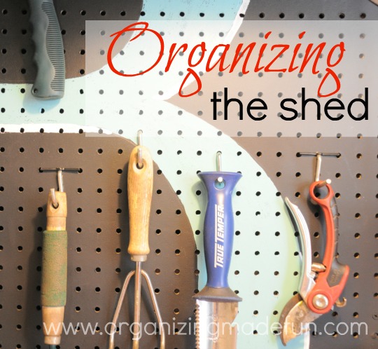 Tool Shed Organization Ideas