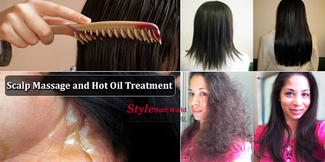 How Grow Hair With Scalp Massage and Hot Oil Treatment - Best Home Remedy!