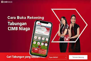 Cara Buka Tabungan CIMB Niaga Online dan Ke Kantor Cabang