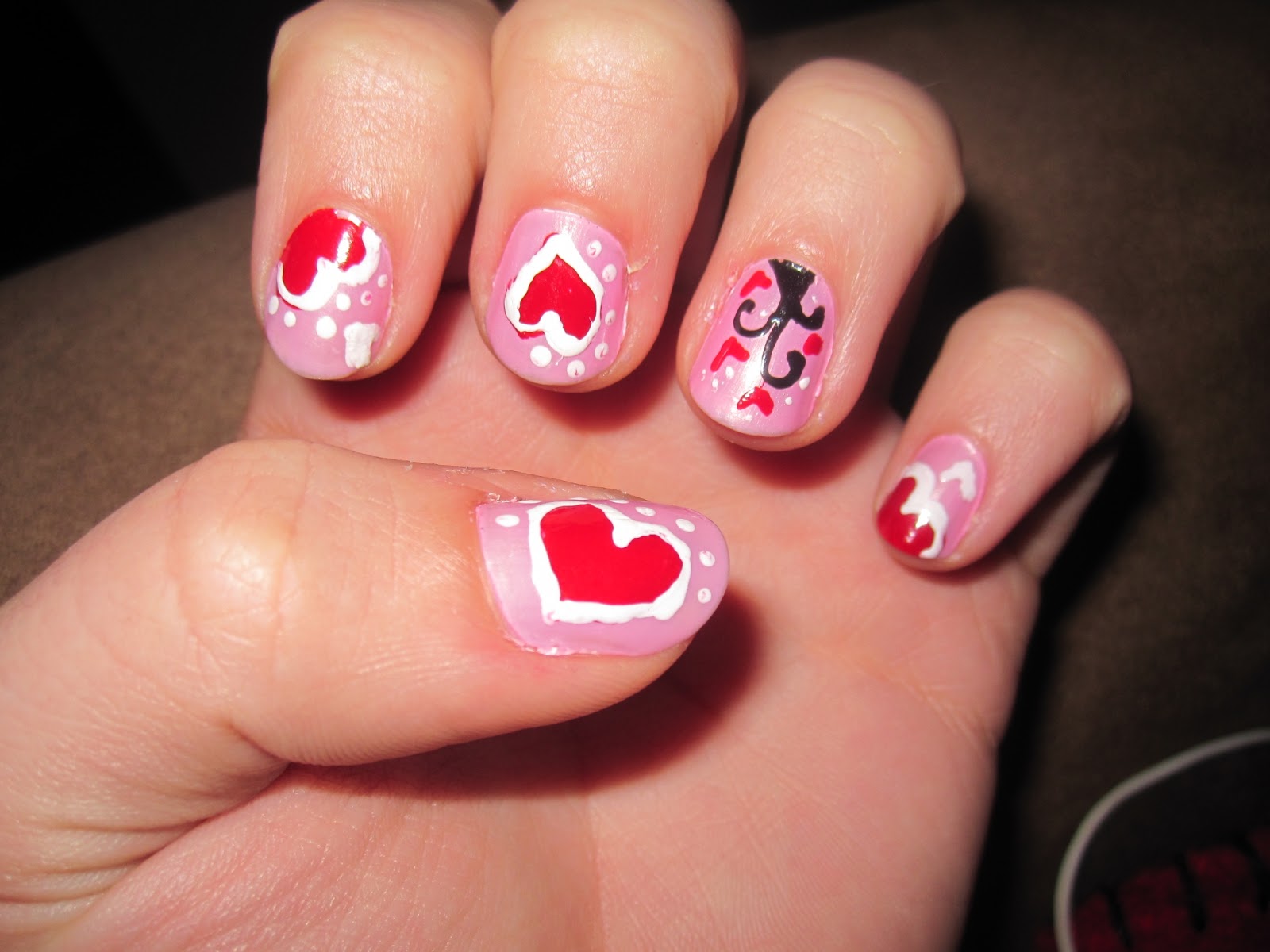 10. Valentine's Day Nail Designs Ideas -how To Decorate Nails