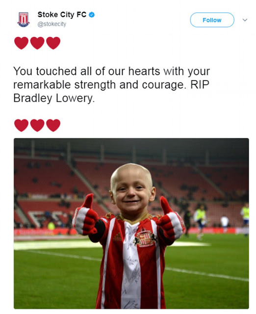 Six-year-old Bradley Lowery