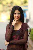 Kashish Vohra looks Beautiful Cute and Innocent beauty in Brown Transparent Velvet Gown ~  Exclusive 016.jpg
