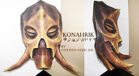 Skyrim Konahrik Papercraft