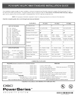 dsc installation manual